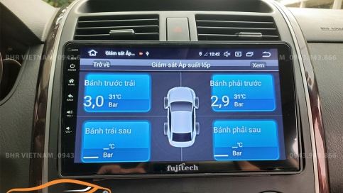 Màn hình DVD Android liền camera 360 Mazda CX9 2006 - 2016 | Fujitech 360 